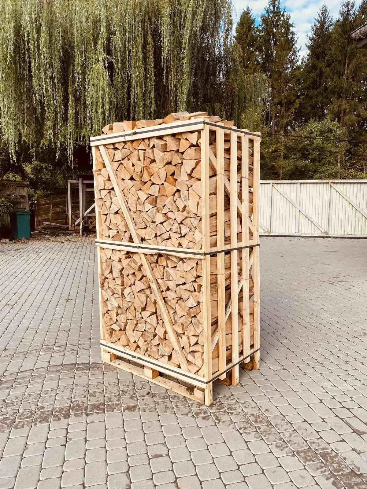Buchenholz Brennholz Feuerholz Kaminholz 980kg – Bild 2